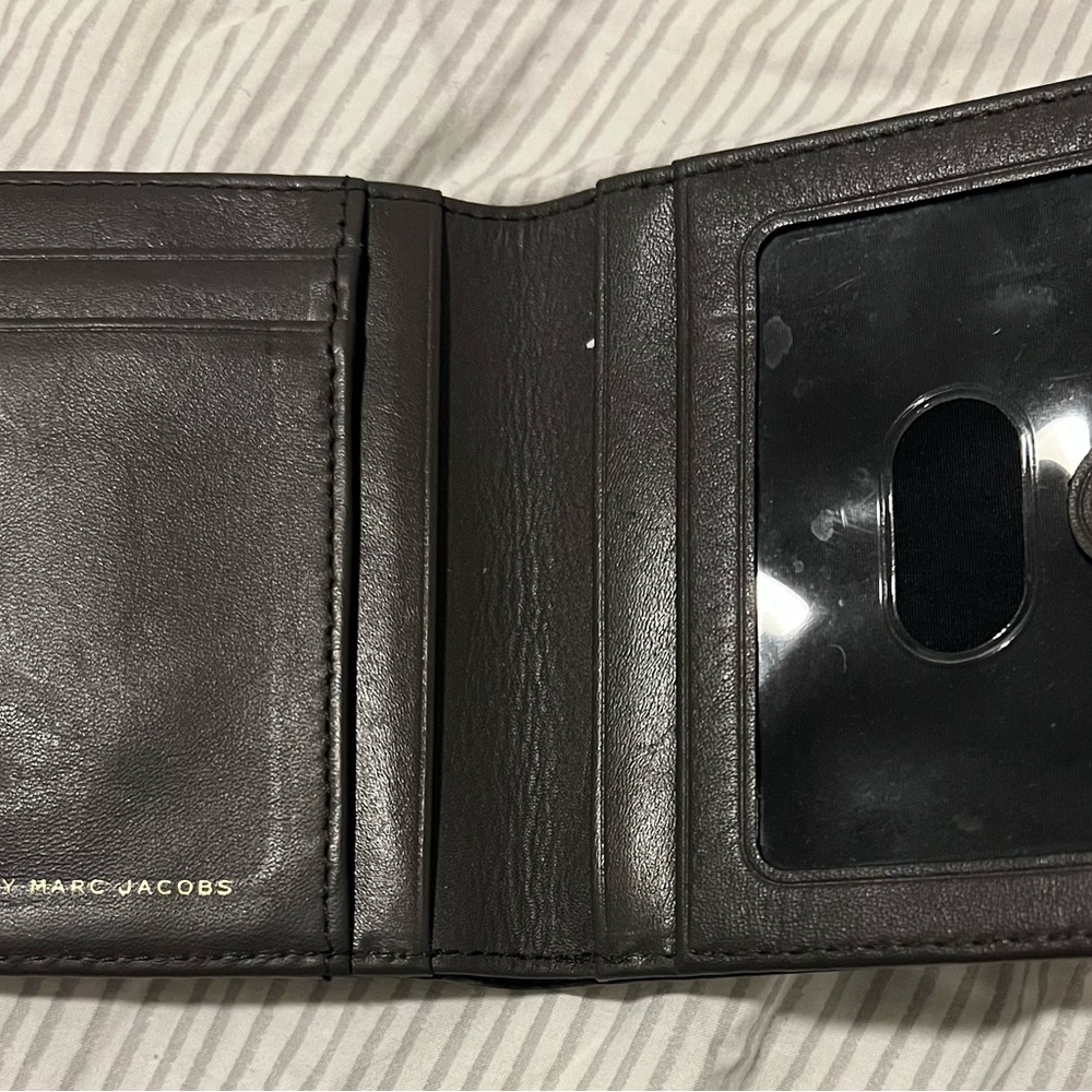 Marc By Marc Jacobs Black Leather Wallet - Picture 3 of 4